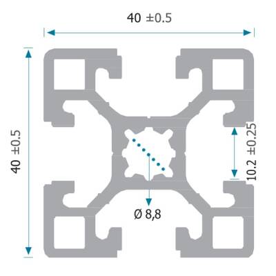 40x40 Ağır Seri Sigma Profil - Sigma Profil (1)