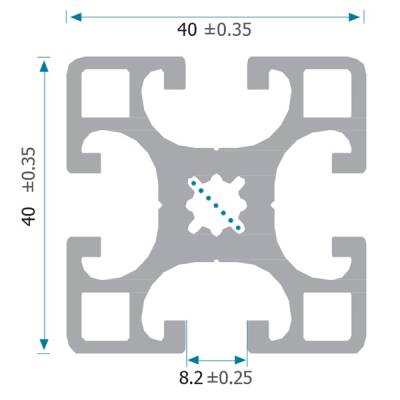 40x40 Ağır Seri Sigma Profil - Sigma Profil (1)