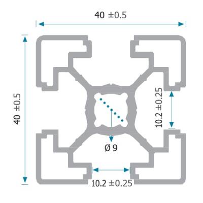 40x40 Hafif Seri Sigma Profil - Sigma Profil (1)