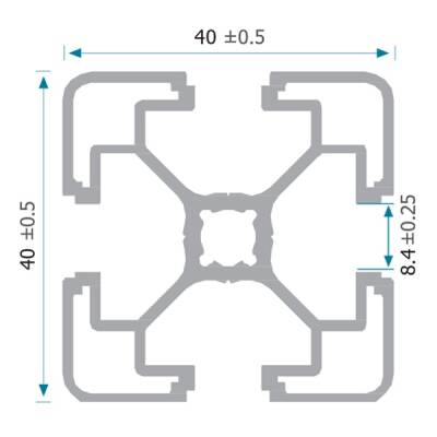 40x40 Hafif Seri Sigma Profil - Sigma Profil (1)